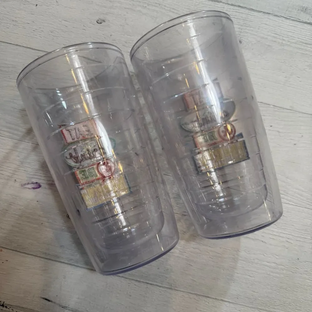 Tervis eat drink and‎ be merry double walled insulated tumblers 16oz